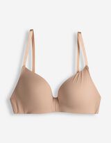 Měkk&aacute; podprsenka - bez kostic - b&eacute;žov&aacute;