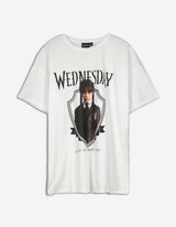 T-shirt - La famiglia Addams - bianco