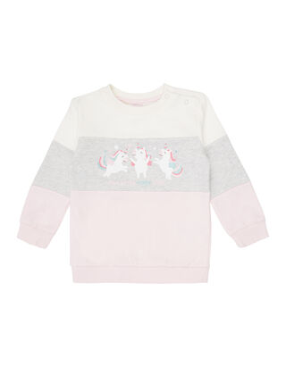 Baby Sweatshirt mit Einhorn-Print