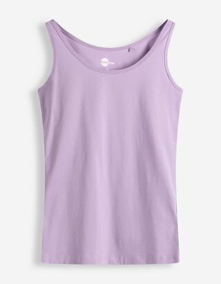 Top sans manches - Teneur en stretch - Lilas