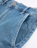 Jeans - Straight Fit - blau