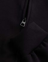 Sweatjacke - Soft-Touch - Schwarz