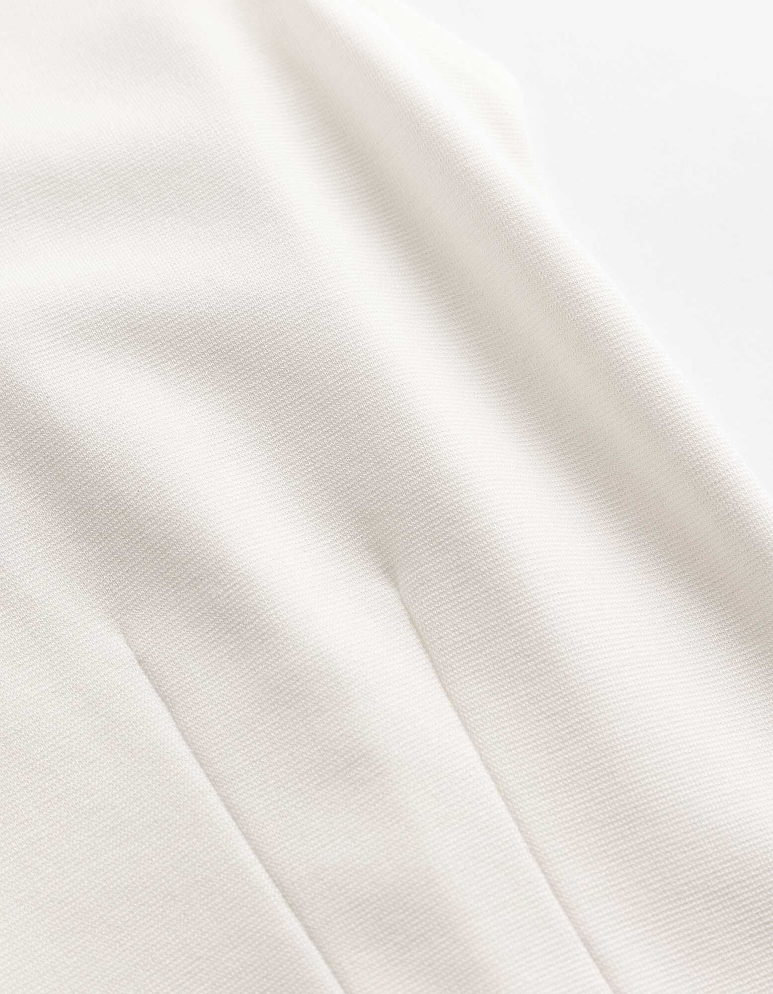 V-Ausschnitt - Off-White