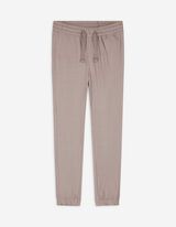 Joggingbroek - Effen - lichtbruin