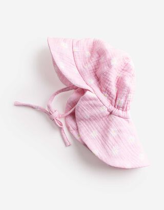 Zomerhoed - Print all-over - roze