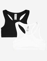 Bustier - Confezione doppia - bianco