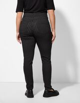 Kelnės - Dryžiai - juodas