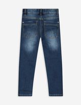 Jeans - Efect termic - Albastru inchis