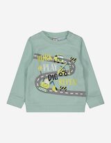 Sportska majica - Print - svijetlo zelena