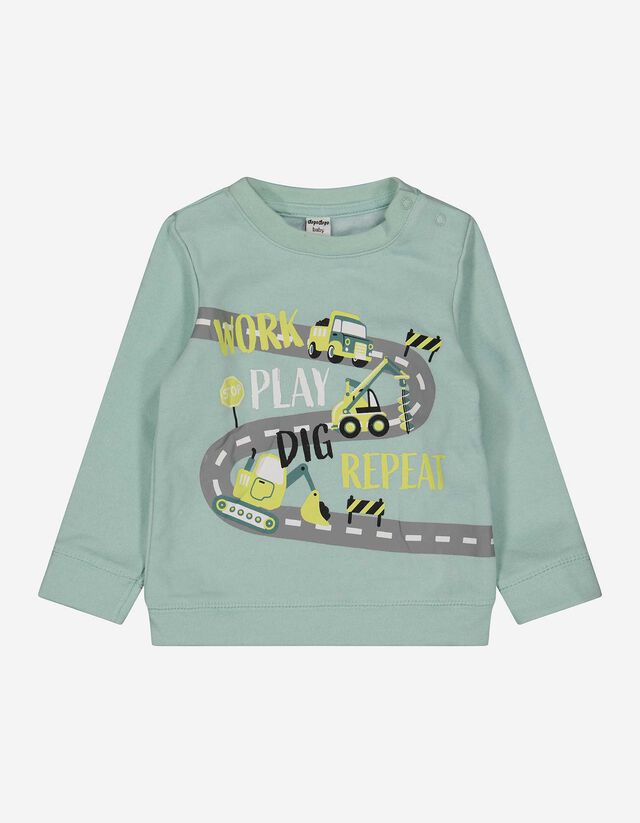 Sportska majica - Print - svijetlo zelena