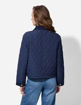 Giacca trapuntata - Coulisse in vita - blu scuro