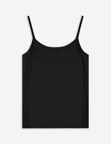 Top - Spalline sottili - nero