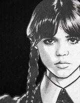 Felpa - Mercoledi - nero