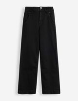 Jeans - Wide Fit - Schwarz
