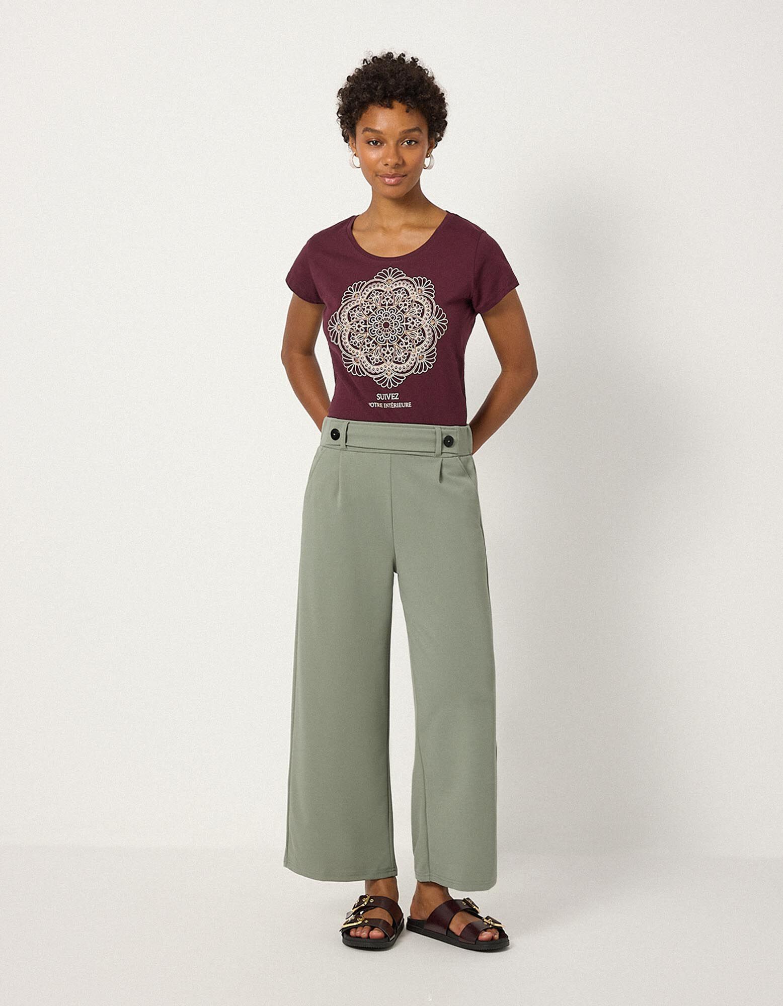 Culotte - Jogger Fit - Khaki