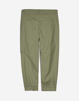 Capri hlače - Relaxed Fit - tamno zelena