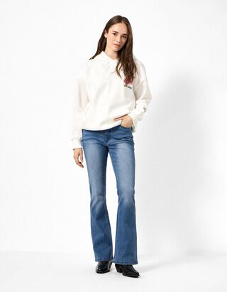Jeans - Bootcut Fit - blau