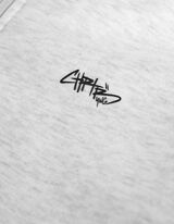 Felpa aperta - Oversized Fit - grigio chiaro