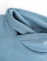 Dukserica sa kapuljačom - Print - tirkizna