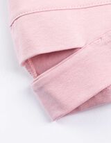 Cropped shirt - Cut-outs - roze