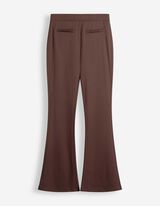 Legging - Uitlopende pasvorm - Donkerbruin