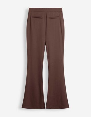 Legging - Uitlopende pasvorm - Donkerbruin