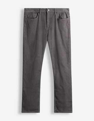 Cordhose - Cord - Dunkelgrau