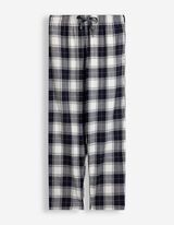 Pyjamahose - Karomuster - Off-White