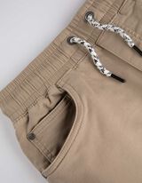 Cargo nohavice - Relaxed Fit - bezova