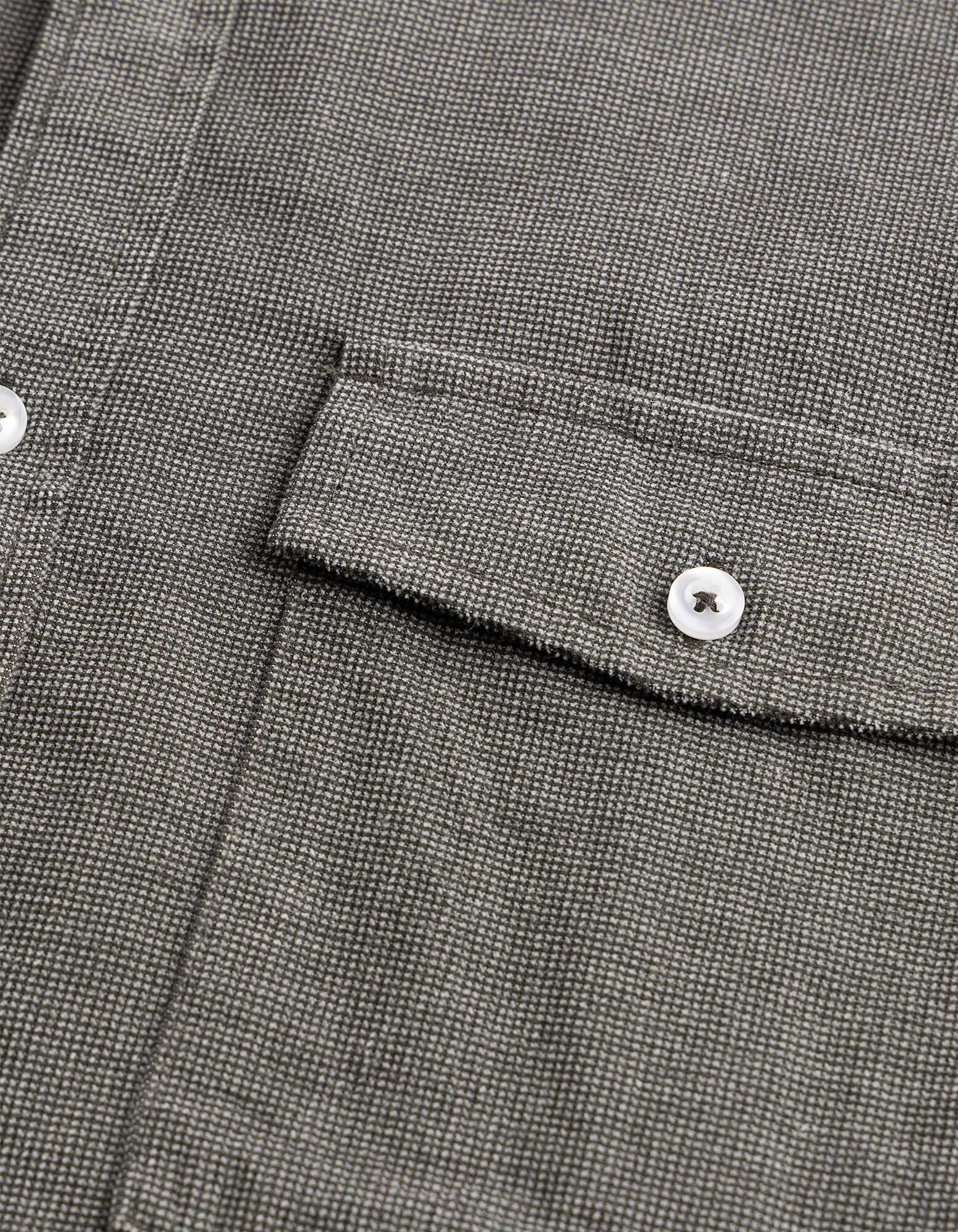 Hemd - Cord - Dunkelgr&uuml;n