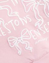 Cropped shirt - Cut-outs - roze