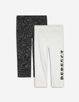 Legging - feher