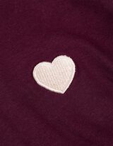 Tričko - Výšivky - tmavofialova