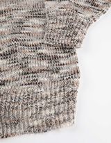 Longcardigan - Strick - braun