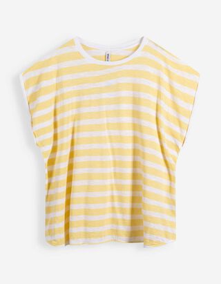 Shirt - Streifen - Lime