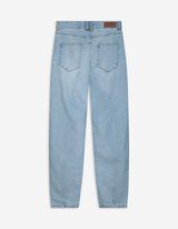 Jeans - Plooi - lichtblauw