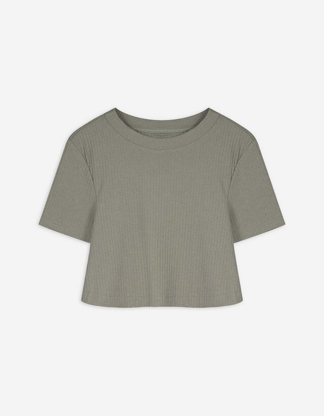 Umstandsshirt - Kurze Ärmel - hellgrün
