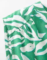 Ingblúz - LENZING™ ECOVERO™ - zold