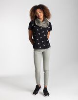 Damen Loop-Schal - Allover-Print