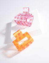 Ukras za kosu - Dvostruko pakiranje - pink