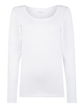 Damen Longsleeve mit Rundhalsausschnitt