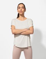 T-shirt - Ademend - wit