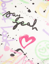 Hoodie - Oversized Fit - weiß