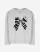 Sweatshirt - Print - lichtgrijs