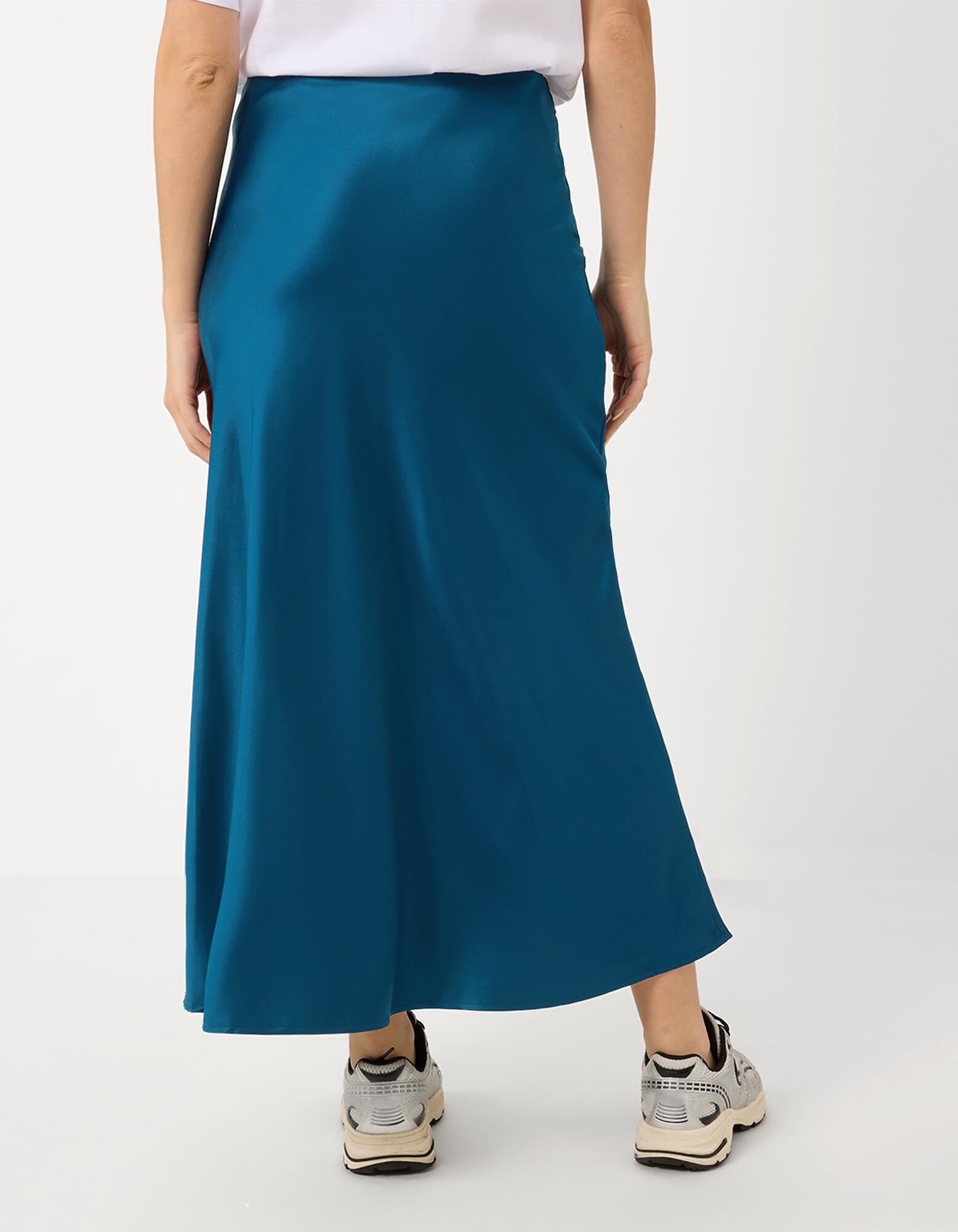 Rock - Satin - Dunkelblau