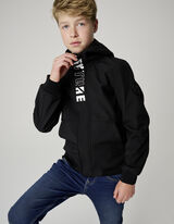 Jachetă outdoor - Softshell - Negru