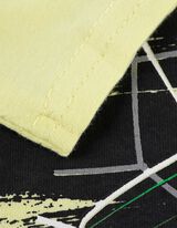 T-Shirt - Frontprint - hellgelb