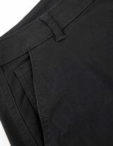 Pantaloni cargo - Misto cotone - nero
