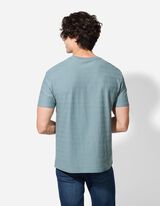 Póló - Pamut - türkiz