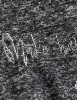 Tričko s dlouhým rukávem - Výšivka - cerná